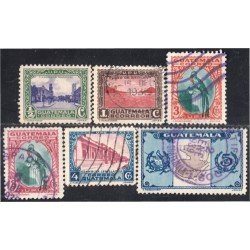 Guatemala 273/78 1935/36 Serie antigua Asamblea Legislativa Lago de Atlitan usados Guatemala 273/78 1935/36 Serie antigua Asamblea Legislativa Lago de Atlitan usados