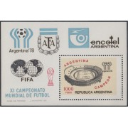 Argentina HB 19 1978 Campeones de la Copa Mundial de Fútbol MNH