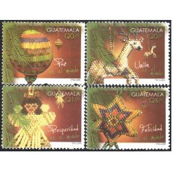 Guatemala 618/21 2009 Navidad Christmas MNH Guatemala 618/21 2009 Navidad Christmas MNH