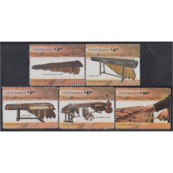 Guatemala 612/16 2009 La Marimba Instrumento Nacional MNH Guatemala 612/16 2009 La Marimba Instrumento Nacional MNH