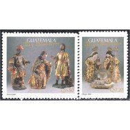 Guatemala 581/82 2007 Navidad Christmas MNH