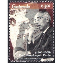 Guatemala 545 2005 Profesor José Joaquín Pardo MNH Guatemala 545 2005 Profesor José Joaquín Pardo MNH