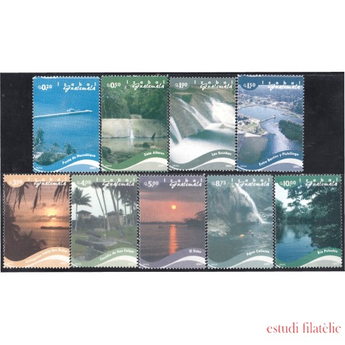 Guatemala 508/16 2004 Paisajes del lago Izabal MNH
