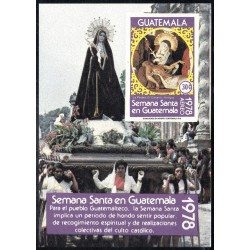 Guatemala HB 23 1978 Semana Santa MNH Guatemala HB 23 1978 Semana Santa MNH