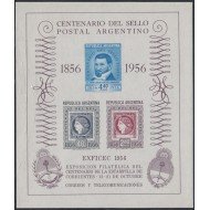 Argentina HB 10 1956 100° del Sello Corriente Argentino MNH