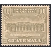 Guatemala 227 1927 Edificio de Correos y telégrafos nacionales MH
