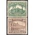 Guatemala 199/00 1922/23 Palacios de Centenario y Nacional de Antigua MH