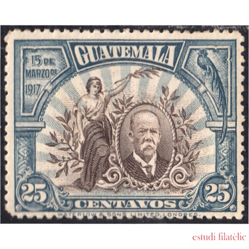 Guatemala 160 1918 Presidente M. Estrada Cabrera MH