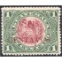 Guatemala 157 1916/19 Emblema Nacional MH Sobrecarga roja