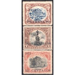 Guatemala 153/55 1913 Teatro y Monumento Colón Colegio de Indias MH Guatemala 153/55 1913 Teatro y Monumento Colón Colegio de Indias MH