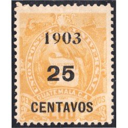 Guatemala 136 1903 Emblema Nacional MH Guatemala 136 1903 Emblema Nacional MH
