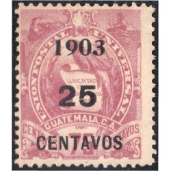 Guatemala 135 1903 Emblema Nacional MH Guatemala 135 1903 Emblema Nacional MH