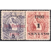 Guatemala 103/04 1899/00 Emblema Nacional MH