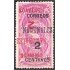 Guatemala 94sb 1898 Sobrecarga inversaTimbre Fiscal Correos Nacionales MH