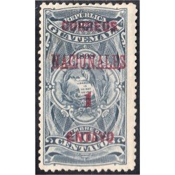 Guatemala 93a Variedad ENTAVO 1898 Timbre Fiscal Correos Nacionales MH Guatemala 93a Variedad ENTAVO 1898 Timbre Fiscal Correos Nacionales MH