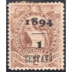 Guatemala 52 1894 Emblema Nacional MH