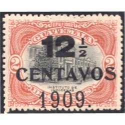 Guatemala 143 1909 Instituto de indígenas MNH Guatemala 143 1909 Instituto de indígenas MNH