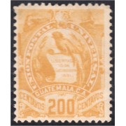 Guatemala 42 1886 Emblema Nacional MH