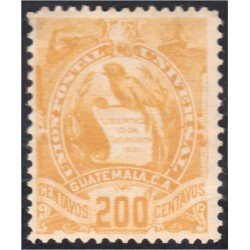 Guatemala 42 1886 Emblema Nacional MH Guatemala 42 1886 Emblema Nacional MH