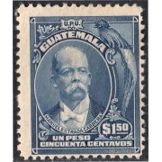 Guatemala 161 1918 Manuel Estrada Cabrera sin goma