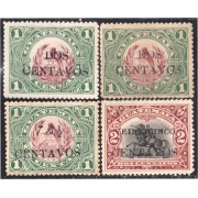 Guatemala 156/59 1916/19 Emblema Nacional sin goma