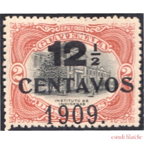 Guatemala 143 1909 Instituto de indígenas sin goma