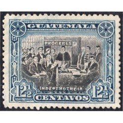Guatemala 137 1907 Próceres independentistas sin goma Guatemala 137 1907 Próceres independentistas sin goma