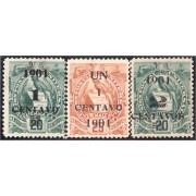 Guatemala 114/16 1901 Emblema Nacional sin goma
