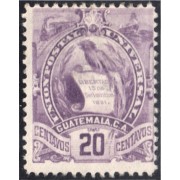 Guatemala 110 1900/02 Emblema Nacional sin goma