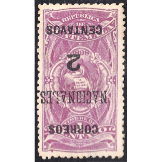 Guatemala 94sb sobrecarga invertida 1898 Timbre Fiscal Correos Nacionales sin goma sb invertida Guatemala 94sb sobrecarga invertida 1898 Timbre Fiscal Correos Nacionales sin goma sb invertida