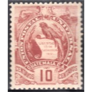 Guatemala 49 1886/95 Emblema Nacional sin goma