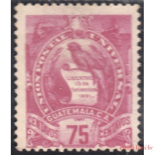 Guatemala 39 1886 Emblema Nacional sin goma