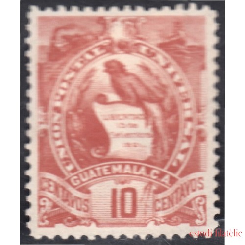 Guatemala 35 1886 Emblema Nacional sin goma