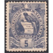 Guatemala 34 1886 Emblema Nacional sin goma