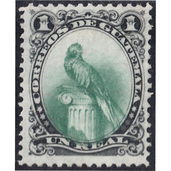 Guatemala 19 1879/81 Quetzal Emblema Nacional MH Guatemala 19 1879/81 Quetzal Emblema Nacional MH