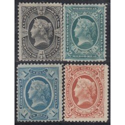 Guatemala 7/10 1875 Figura alegórica de la libertad MH Guatemala 7/10 1875 Figura alegórica de la libertad MH