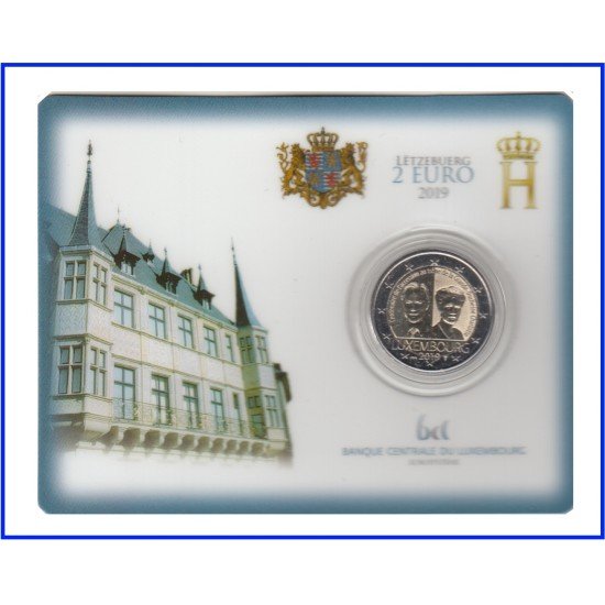 Luxemburgo 2019 Cartera Oficial Coin Card Moneda 2 € conm Duquesa Carlota Luxemburgo 2019 Cartera Oficial Coin Card Moneda 2 € conm Duquesa Carlota