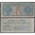 Libia 12 Dodici Lire 1938 billete banknote Lotería de Tripoli sin circular