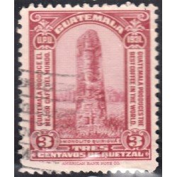 Guatemala 258 1932 Monolito Quiriguá usados Guatemala 258 1932 Monolito Quiriguá usados