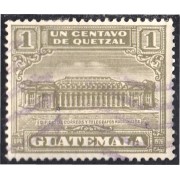 Guatemala 227 1927 Edificio de Correos y telégrafos nacionales usados