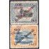 Guatemala 147/48 1911 Lago de Amatitlan Palacio de la Reforma usados