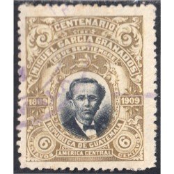 Guatemala 144 1910 Miguel García Granados usados Guatemala 144 1910 Miguel García Granados usados
