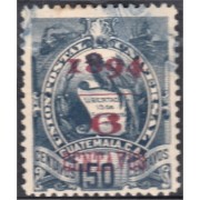 Guatemala 54 1894 Emblema Nacional usados