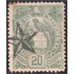 Guatemala 36 1886 Emblema Nacional usados Guatemala 36 1886 Emblema Nacional usados
