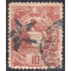 Guatemala 35 1886 Emblema Nacional usados Guatemala 35 1886 Emblema Nacional usados