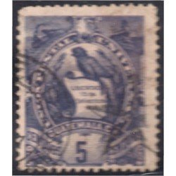 Guatemala 34 1886 Emblema Nacional usados Guatemala 34 1886 Emblema Nacional usados