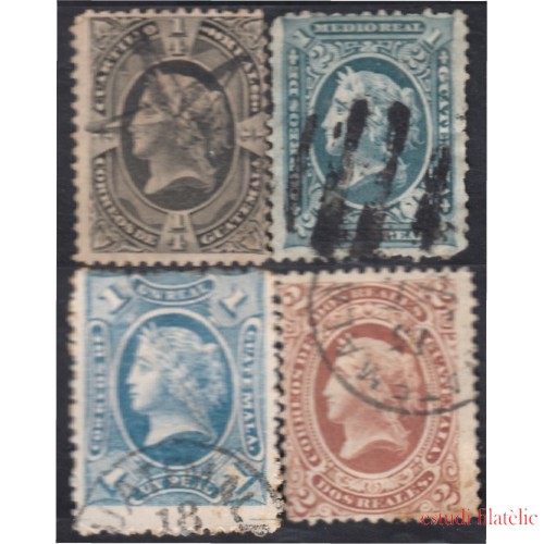 Guatemala 7/10 1875 Figura alegórica de la libertad usados