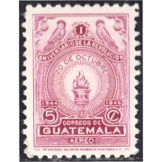 Guatemala A- 139 1945 Aniversario de la Revolución del 20 de Octubre MNH