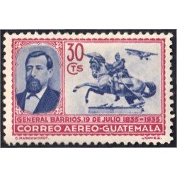 Guatemala A- 29 1935 Gral. Justo Rufino Barrios MNH Guatemala A- 29 1935 Gral. Justo Rufino Barrios MNH
