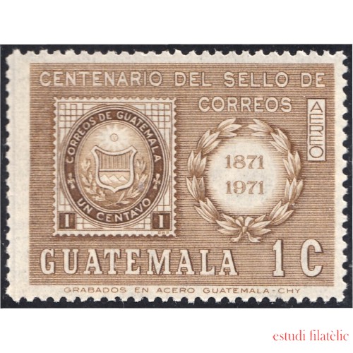 Guatemala A- 535 1974 Centenario del sello MNH